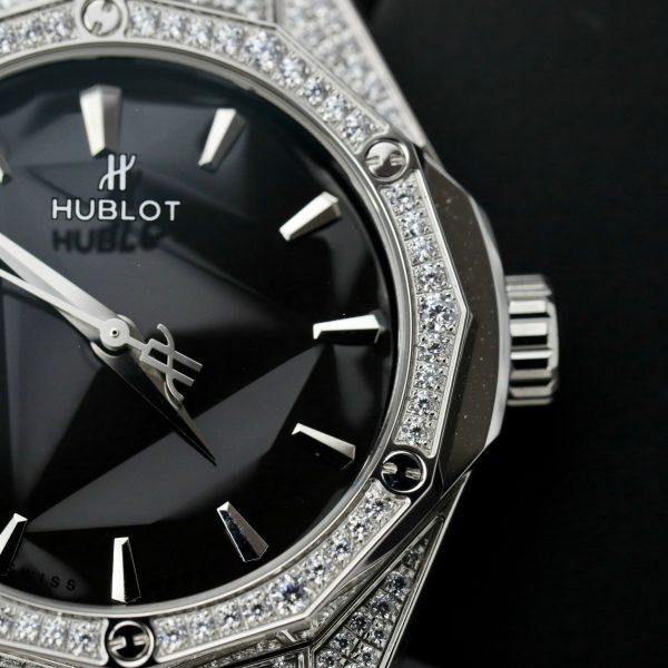 Hublot Orlinski Titanium Pave Diamonds Best Replica Watch HBF 40mm (2)