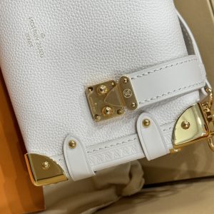 Louis Vuitton LV Side Trunk Replica Bags Womens White 18x12 (2)