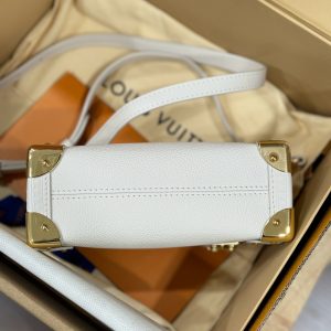 Louis Vuitton LV Side Trunk Replica Bags Womens White 18x12 (2)