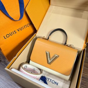 Louis Vuitton LV Twist Replica Handbags Cow Skin Women 23x17x9 (2)