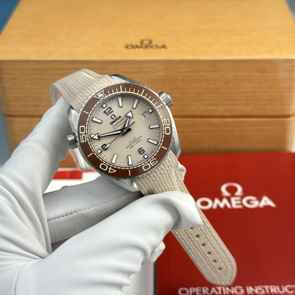 Omega Planet Ocean 600M Best Replica Bezel Ceramic VS Factory 43mm (8)