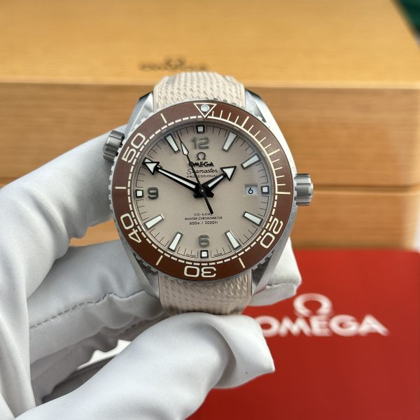 Omega Planet Ocean 600M Best Replica Bezel Ceramic VS Factory 43mm (8)