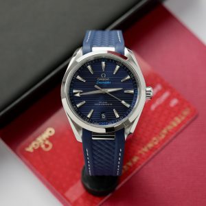 Omega Seamaster Aqua Terra GMT Best Replica Watch VS Factory Blue Color 41mm (4)