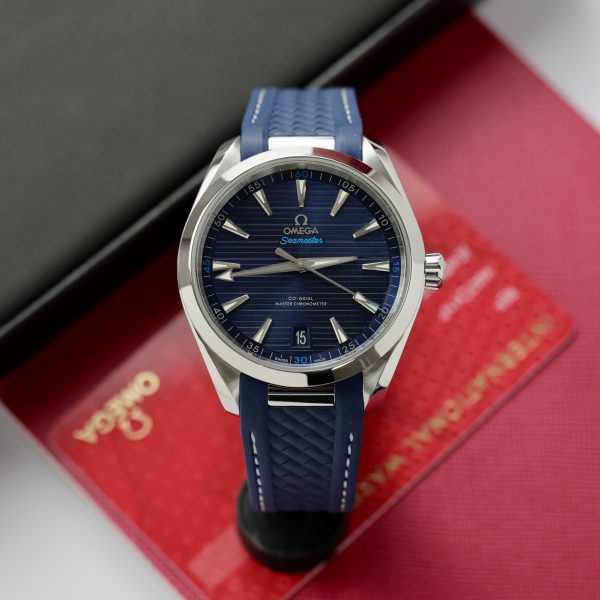 Omega Seamaster Aqua Terra GMT Best Replica Watch VS Factory Blue Color 41mm (4)