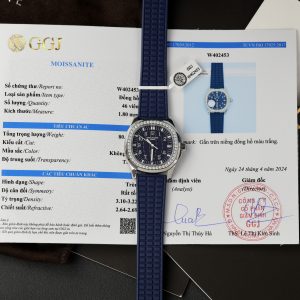 Patek Philippe Aquanaut 5067 Customs Moissanite Diamonds Automatic Watch (1)