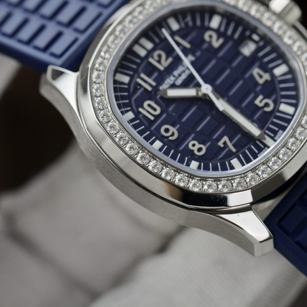 Patek Philippe Aquanaut 5067 Customs Moissanite Diamonds Automatic Watch (1)