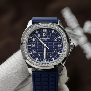 Patek Philippe Aquanaut 5067 Customs Moissanite Diamonds Automatic Watch (1)