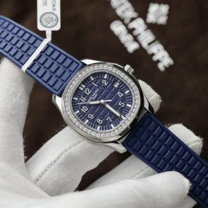 Patek Philippe Aquanaut 5067 Customs Moissanite Diamonds Automatic Watch (1)