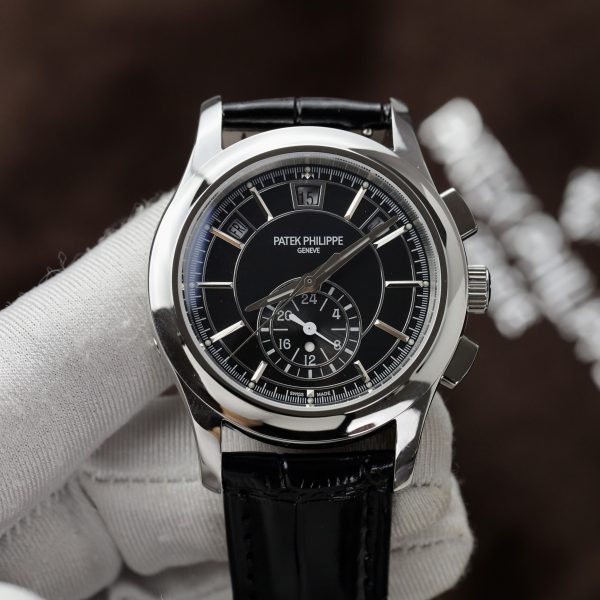 Patek Philippe Complications 5905G Black Dial Replica Watch 42mm (2)