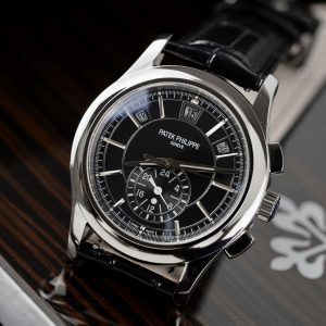 Patek Philippe Complications 5905G Black Dial Replica Watch 42mm (3)