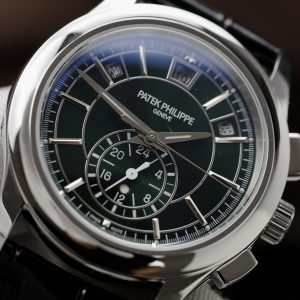 Patek Philippe Complications 5905G Green Dial Replica Watch 42mm (1)