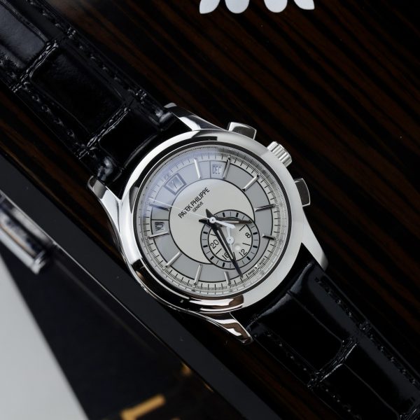 Patek Philippe Complications 5905P White Dial Replica Watch 42mm (3)