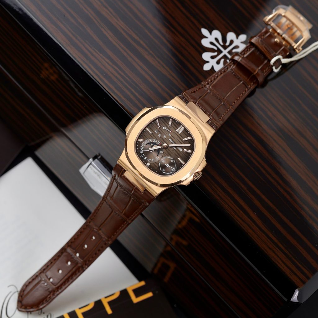 Patek Philippe Nautilus 5712 Brown Dial Customs Dial PPF Factory 40mm (10)