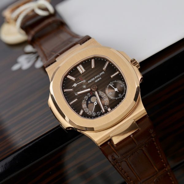 Patek Philippe Nautilus 5712 Brown Dial Customs Dial PPF Factory 40mm (10)