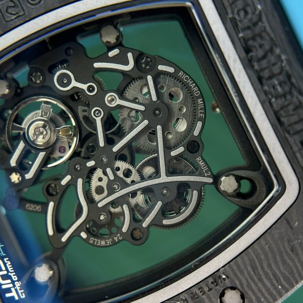 Richard Mille Best Replica Watch Carbon NTPT Blue Color ZF Factory (13)