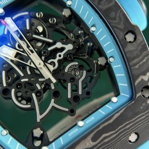 Richard Mille Best Replica Watch Carbon NTPT Blue Color ZF Factory (13)