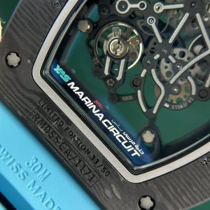 Richard Mille Best Replica Watch Carbon NTPT Blue Color ZF Factory (13)