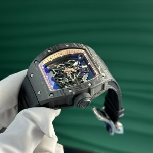 Richard Mille RM055-CA-RG Black Carbon NTPT Best Replica New 2024 ZF Factory (12)