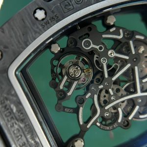 Richard Mille RM055-CA-RG Black Carbon NTPT Best Replica New 2024 ZF Factory (12)