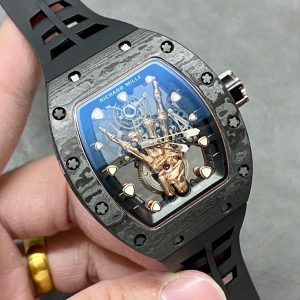 Richard Mille RM66 Flying Tourbillon Carbon Customs 18K Gold 42 (1)