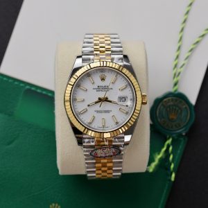 Rolex DateJust 126331 White Dial Clean Factory Best Replica Watch 41mm (1)