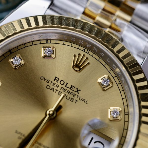 Rolex DateJust 126333 Best Replica Watch Yellow Champagne Dial Clean Factory 41mm (10)