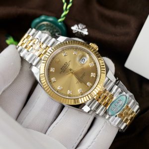 Rolex DateJust 126333 Best Replica Watch Yellow Champagne Dial Clean Factory 41mm (10)