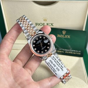 Rolex DateJust Best Replica Watch Black Dial GM Factory V5 36mm (2)