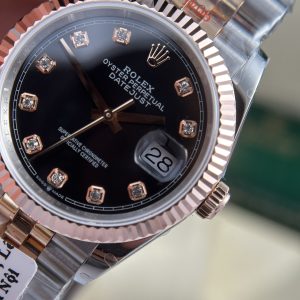 Rolex DateJust Best Replica Watch Black Dial GM Factory V5 36mm (2)