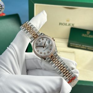 Rolex DateJust Best Replica Watch Sliver Dial Women's Jubilee Strap 31mm (3)