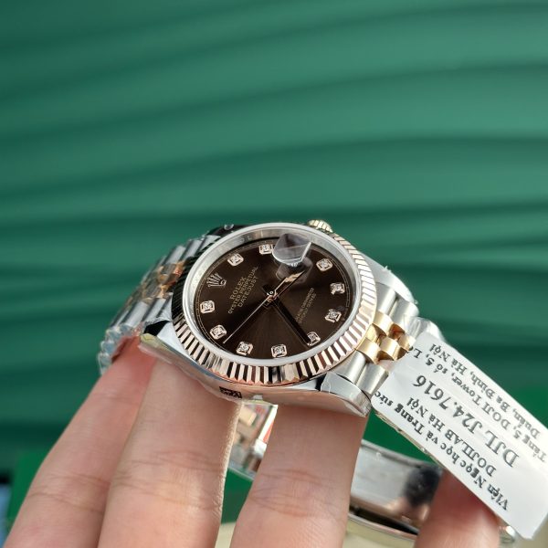 Rolex DateJust Gold Wrapped Chocolate Dial GM Factory V5 36mm