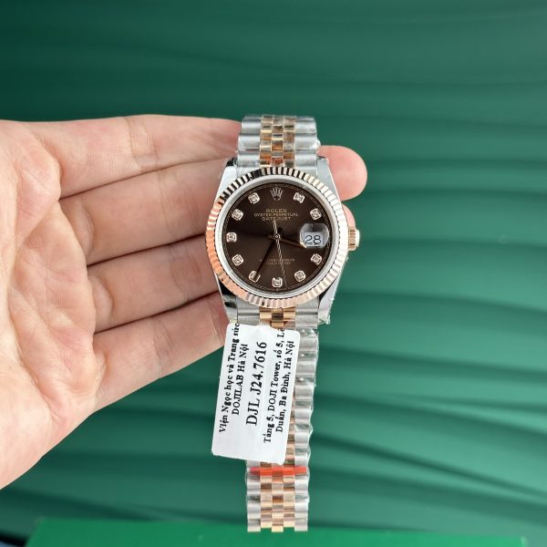 Rolex DateJust Gold Wrapped Chocolate Dial GM Factory V5 36mm