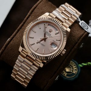 Rolex Day-Date 228235 18K Gold Wrapped Best Replica GM Factory V3 40mm (2)