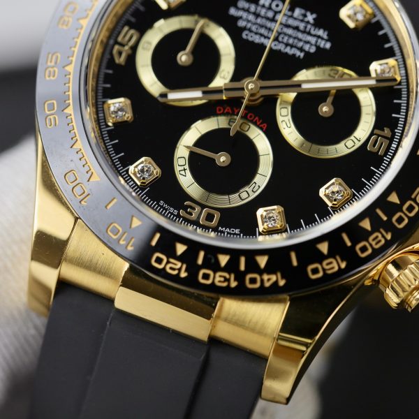 Rolex Daytona 116518LN 18K Gold Wrapped Best Replica Watch 40mm (5)