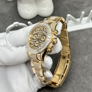 Rolex Daytona Eye Of The Tiger 116598TBR Real Gold & Diamonds Best Quality 40mm (11)