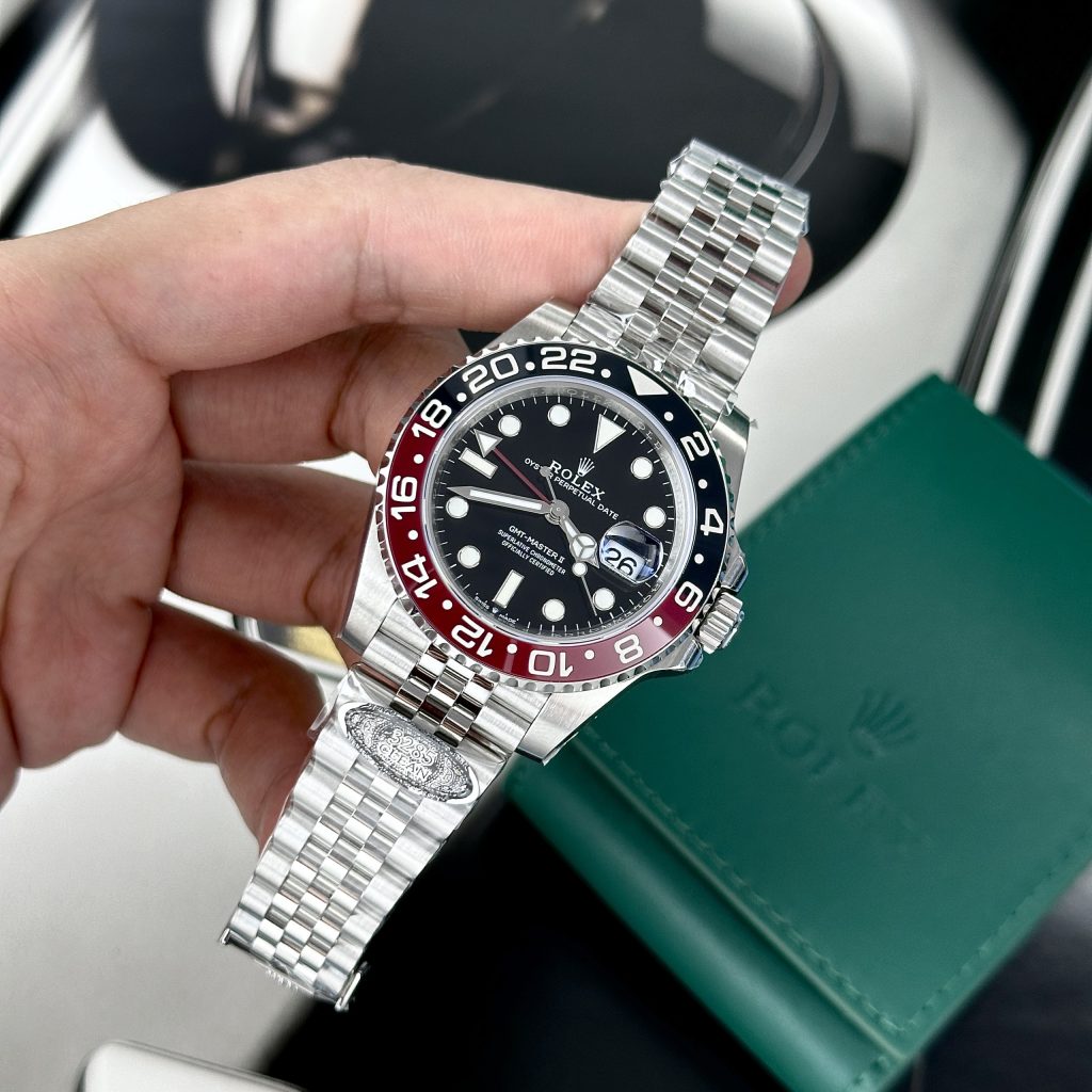 Rolex GMT-Master II Coke Jubilee Strap Best Replica Clean Factory 40mm (13)