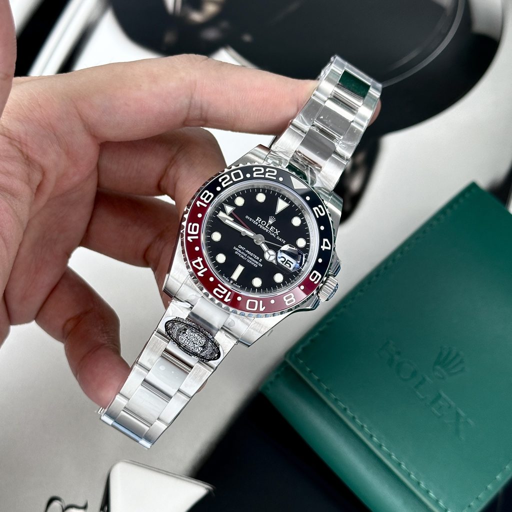 Rolex GMT-Master II Coke Oyster Strap Best Replica Clean Factory 40mm (11)