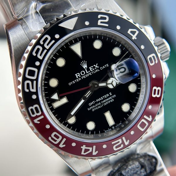 Rolex GMT-Master II Coke Oyster Strap Best Replica Clean Factory 40mm (11)