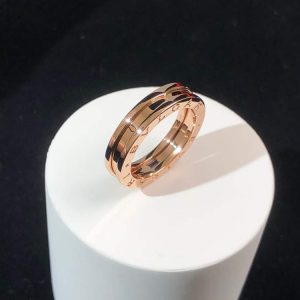 BVLGari B.Zezo1 Rings Custom 18K Rose Gold (2)