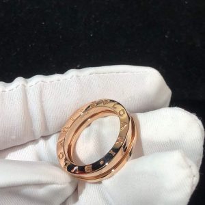 BVLGari B.Zezo1 Rings Custom 18K Rose Gold (2)