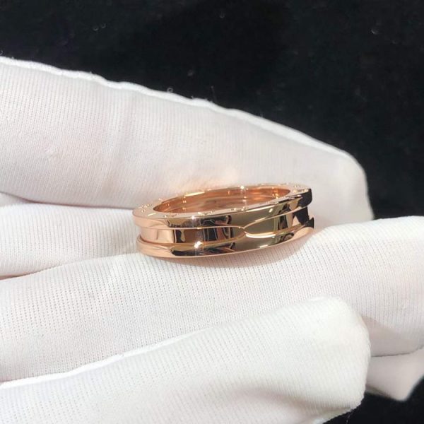 BVLGari B.Zezo1 Rings Custom 18K Rose Gold (2)