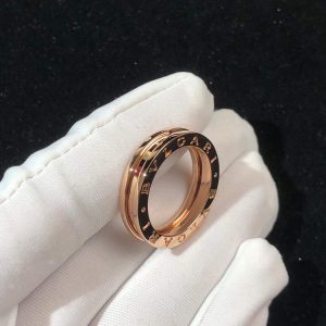 BVLGari B.Zezo1 Rings Custom 18K Rose Gold (2)