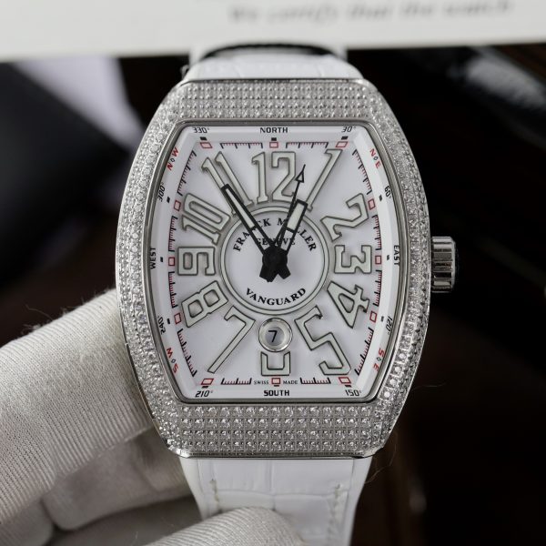 Franck Muller V45 SC DT Best Replica White Color ABF Factory 45mm (10)