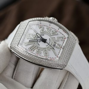 Franck Muller V45 SC DT Best Replica White Color ABF Factory 45mm (10)