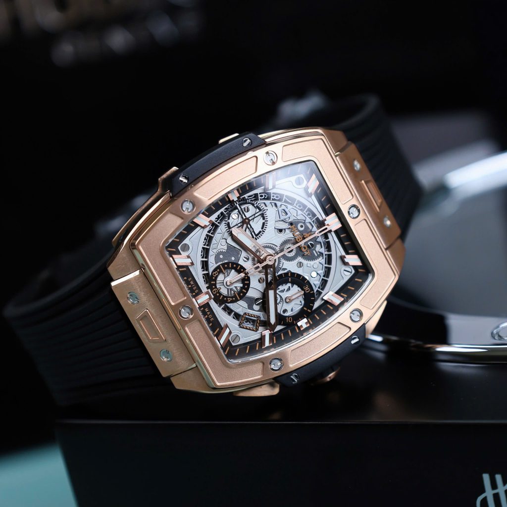 Hublot Spirit Of Big Bang King Gold Best Replica Watches BBF Factory 42mm