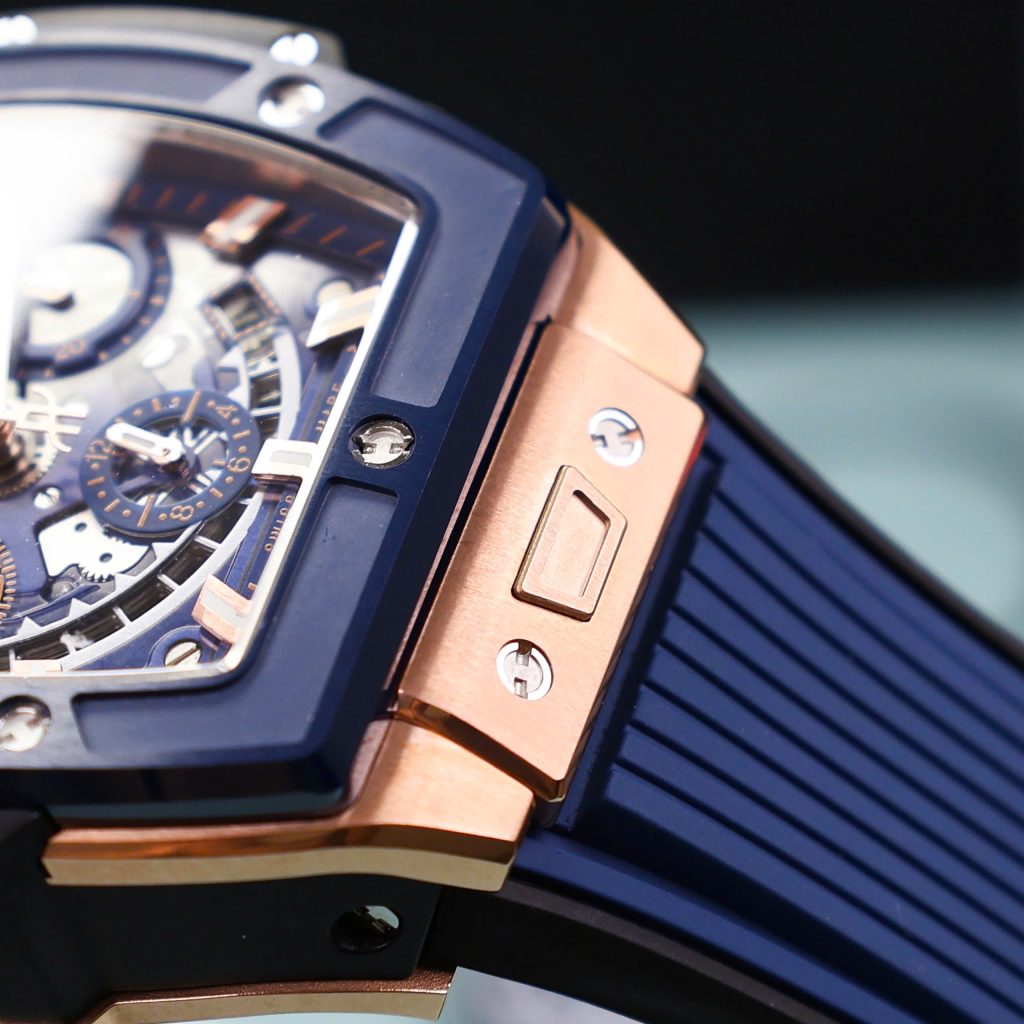 Hublot Spirit Of Big Bang King Gold Blue Ceramic Bezel BBF Factory 42mm