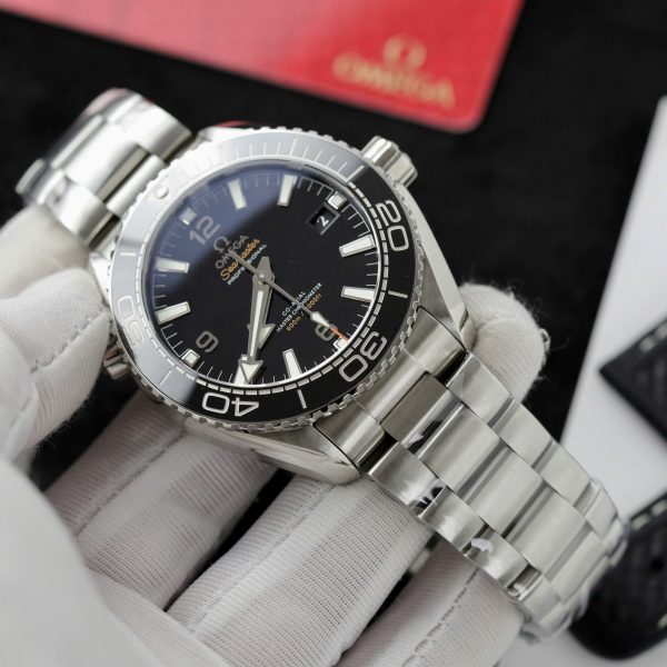 Omega Best Replica Watch Seamaster Planet Ocean 600M Black Dial VSF