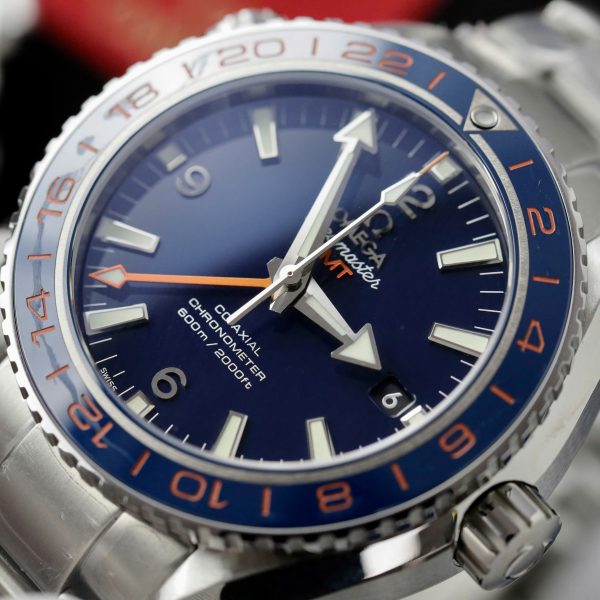 Omega Best Replica Watch Seamaster Planet Ocean 600M Blue VS Factory