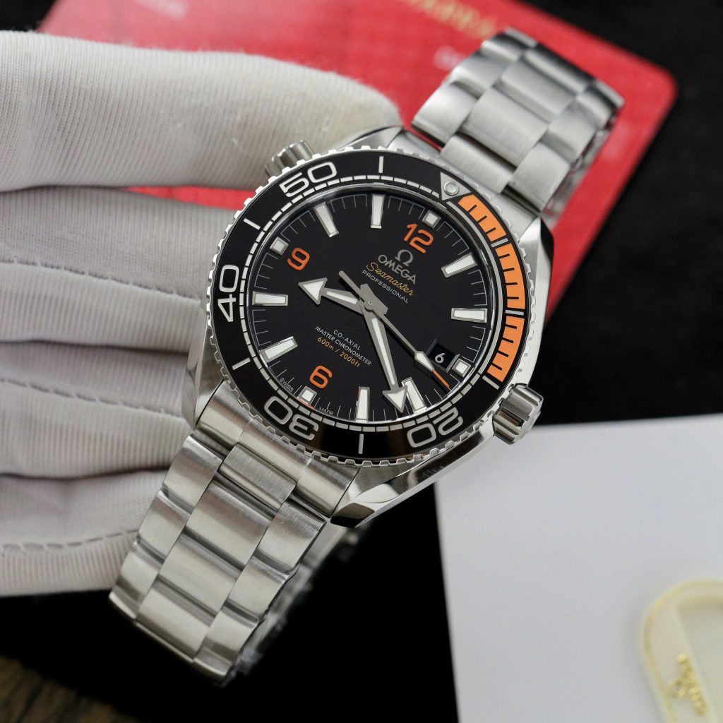 Omega Best Replica Watch Seamaster Planet Ocean 600M Orange VSF