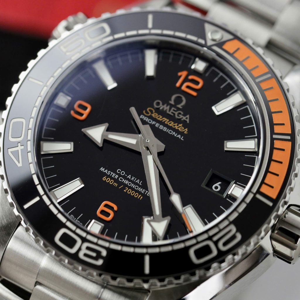 Omega Best Replica Watch Seamaster Planet Ocean 600M Orange VSF